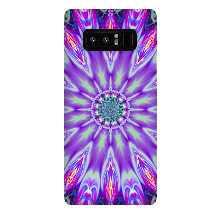 Galaxy Note 8 StrongFit ultra violet mandala by haroulita