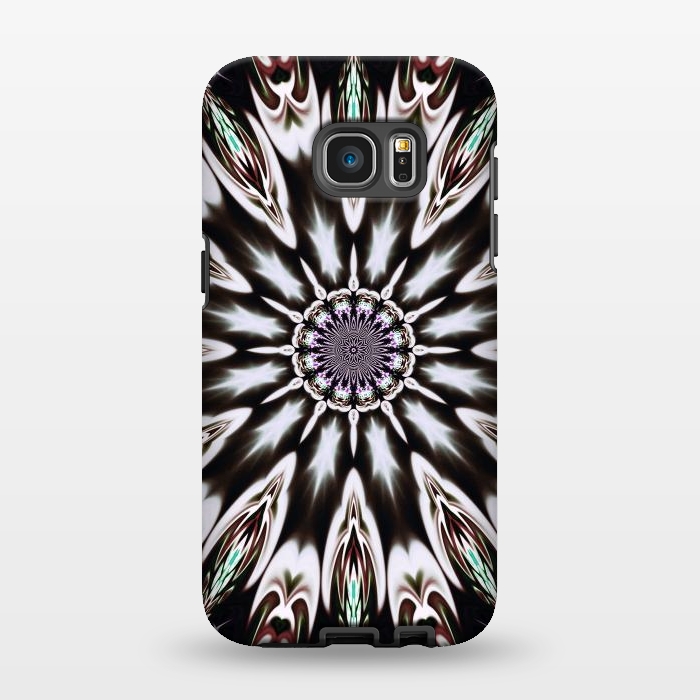 Galaxy S7 EDGE StrongFit Unique inks mandala by haroulita