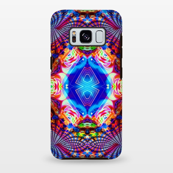 Galaxy S8 plus StrongFit Kaleidoscope mandala i by haroulita