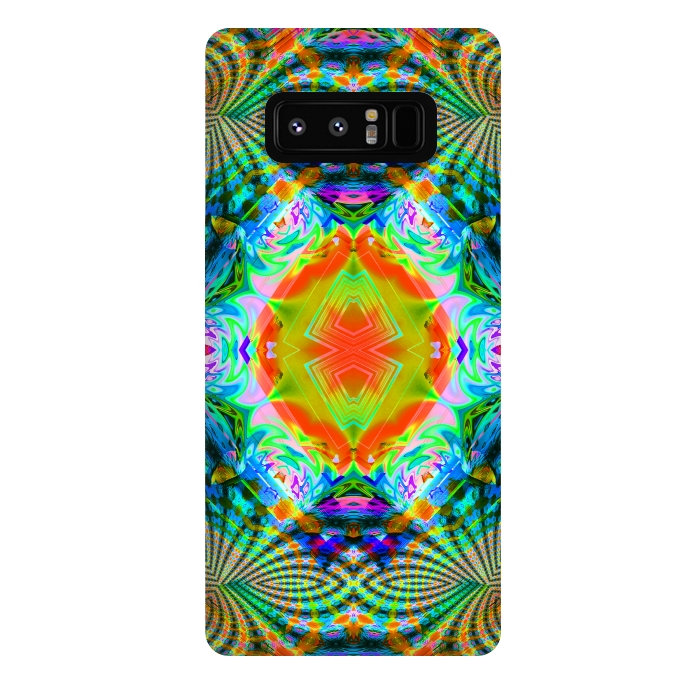 Galaxy Note 8 StrongFit Kaleidoscope mandala ii by haroulita