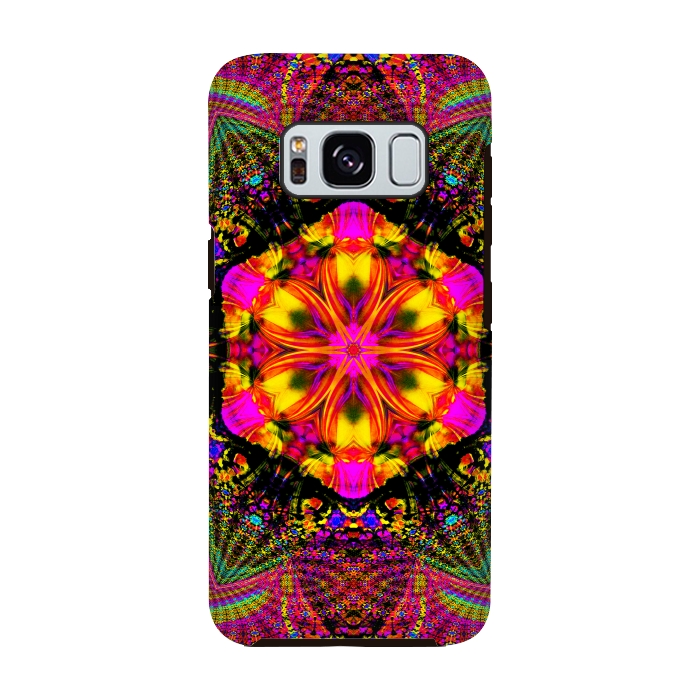 Galaxy S8 StrongFit Kaleidoscope mandala iii by haroulita