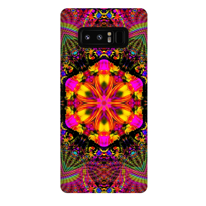 Galaxy Note 8 StrongFit Kaleidoscope mandala iii by haroulita