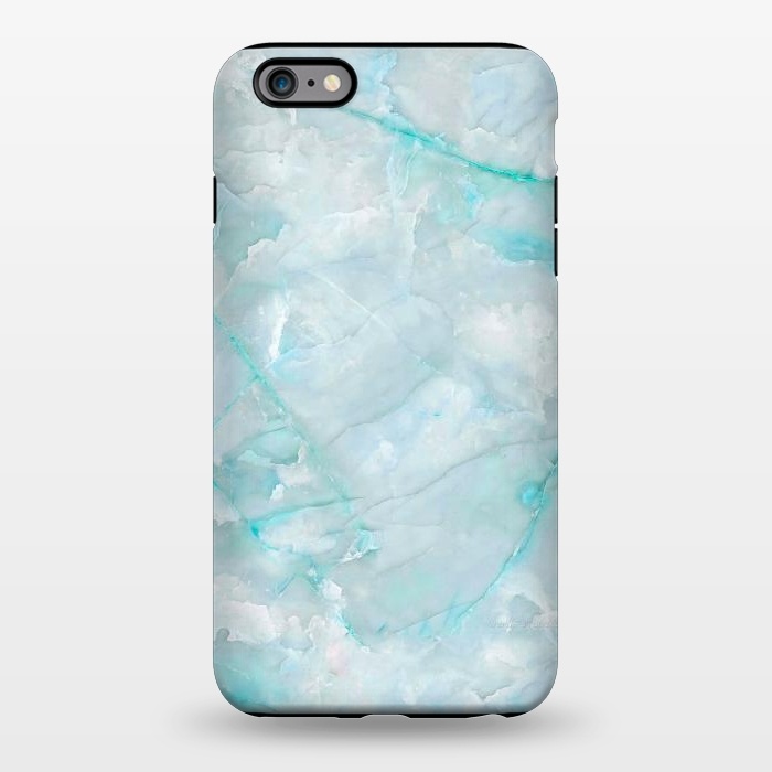 iPhone 6/6s plus StrongFit Light Blue Veined Agate by  Utart