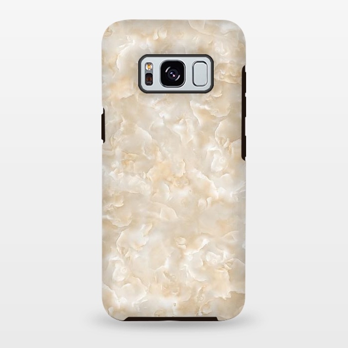 Galaxy S8 plus StrongFit Creme Mother of Pearl Texture by  Utart