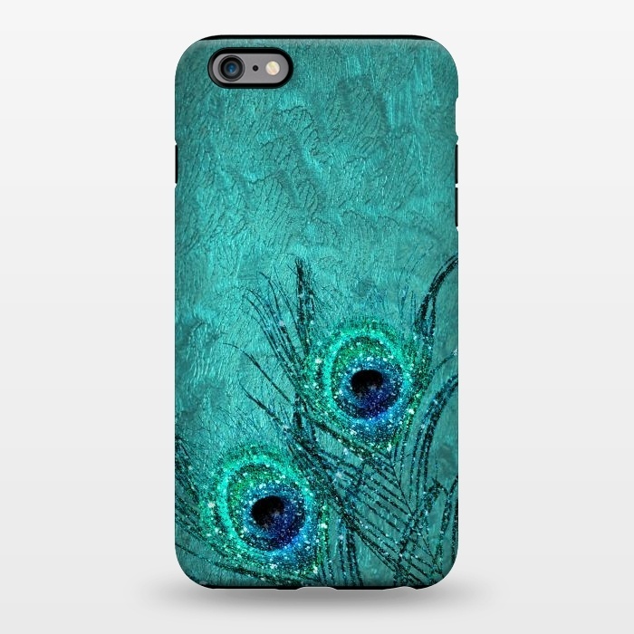 iPhone 6/6s plus StrongFit Peacock Sparkle Feathers by  Utart