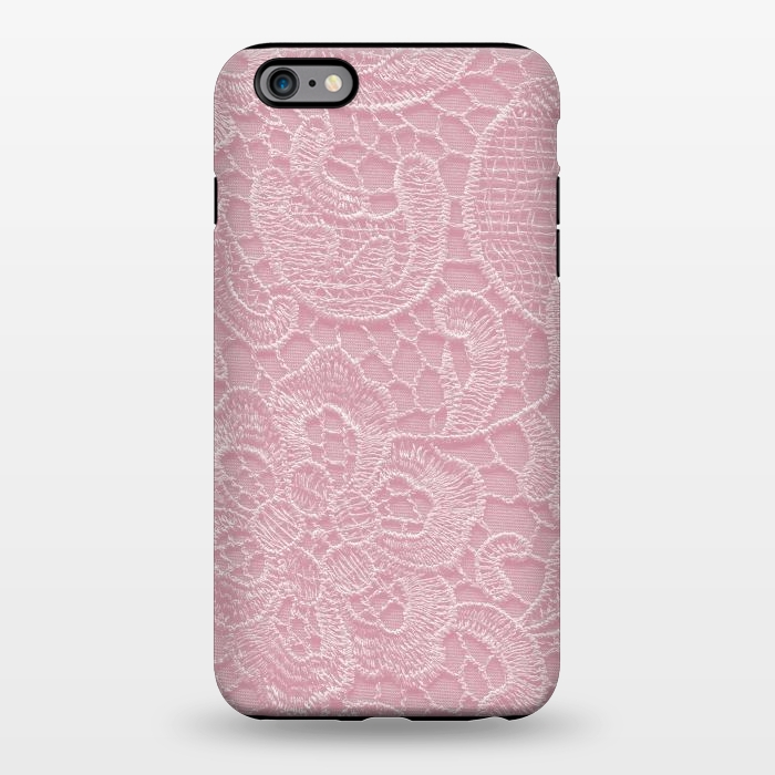 iPhone 6/6s plus StrongFit Pink Lace by Andrea Haase