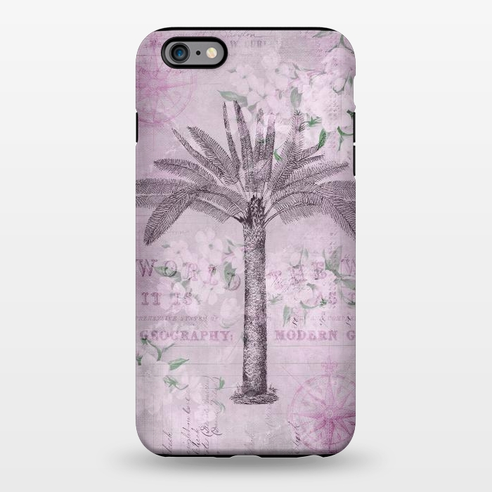 iPhone 6/6s plus StrongFit Vintage Palm Tree Art by Andrea Haase