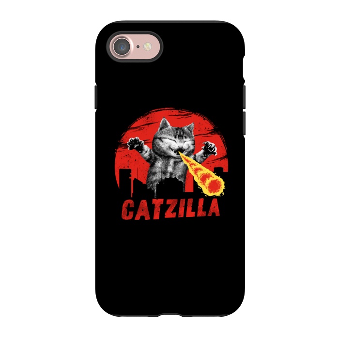 iPhone 7 StrongFit Catzilla by Vincent Patrick Trinidad