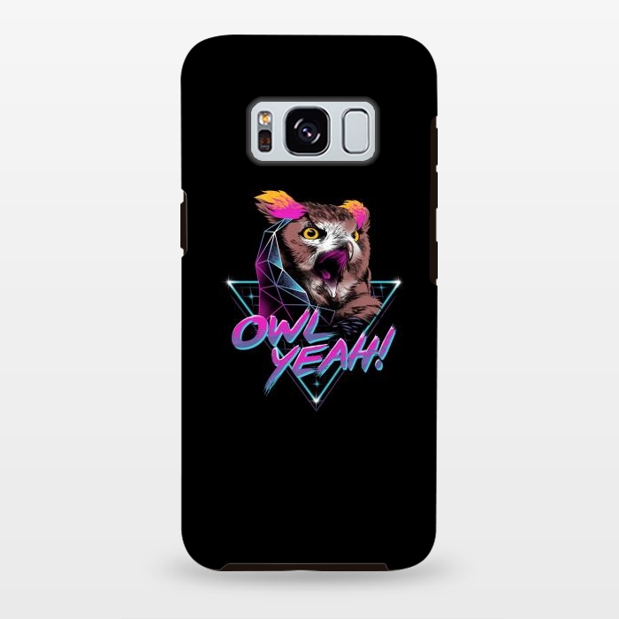 Galaxy S8 plus StrongFit Owl Yeah! by Vincent Patrick Trinidad