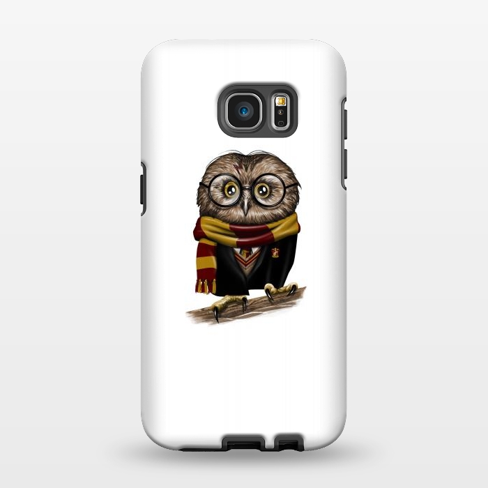 Galaxy S7 EDGE StrongFit Owly Potter by Vincent Patrick Trinidad