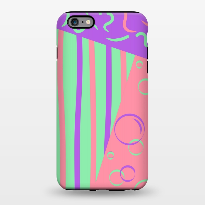 iPhone 6/6s plus StrongFit PINK ABSTRACT PATTERN by MALLIKA