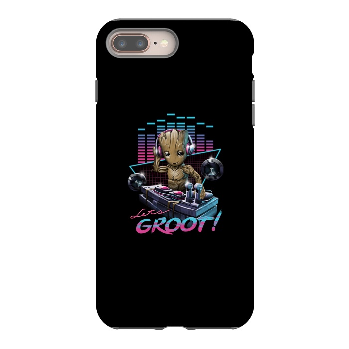 iPhone 7 plus StrongFit Let's Groot by Vincent Patrick Trinidad