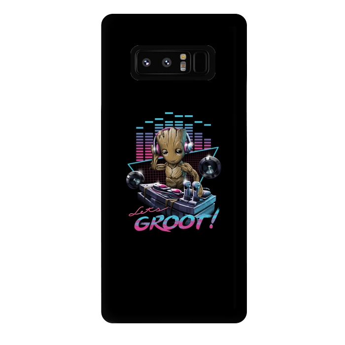 Galaxy Note 8 StrongFit Let's Groot by Vincent Patrick Trinidad