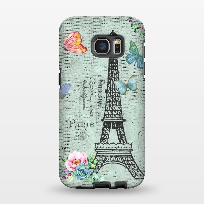 Galaxy S7 EDGE StrongFit Vintage Paris by  Utart