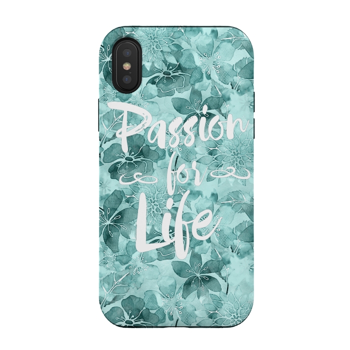 iPhone Xs / X StrongFit Passion for Life by Andrea Haase