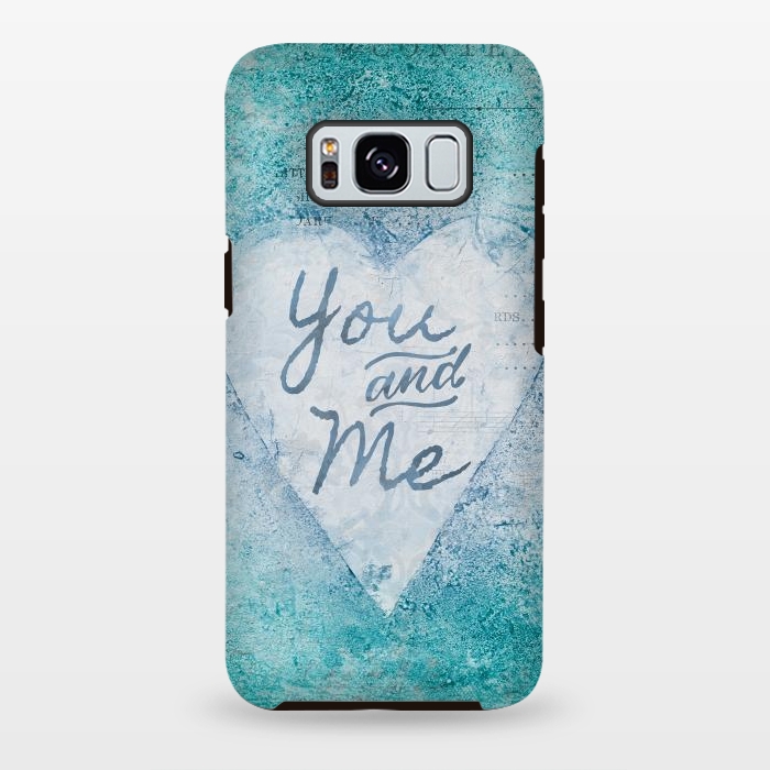 Galaxy S8 plus StrongFit You And Me Love Heart by Andrea Haase