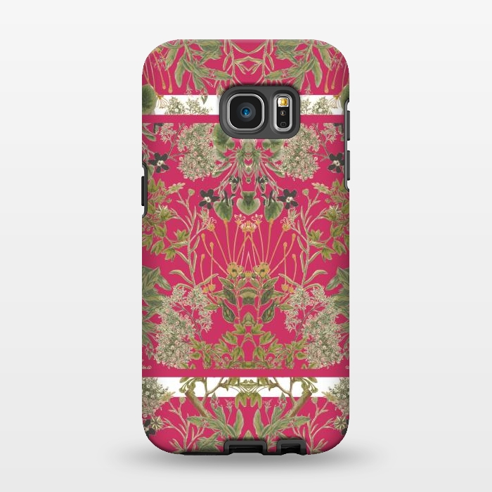 Galaxy S7 EDGE StrongFit Botanic Frames by Zala Farah