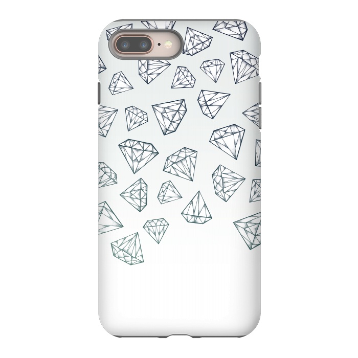 iPhone 7 plus StrongFit Diamond Shower by Barlena