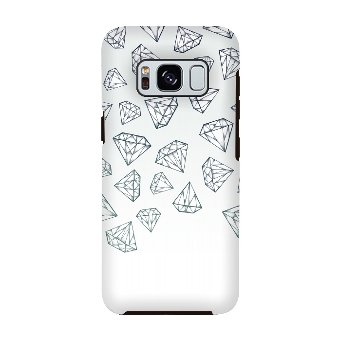 Galaxy S8 StrongFit Diamond Shower by Barlena