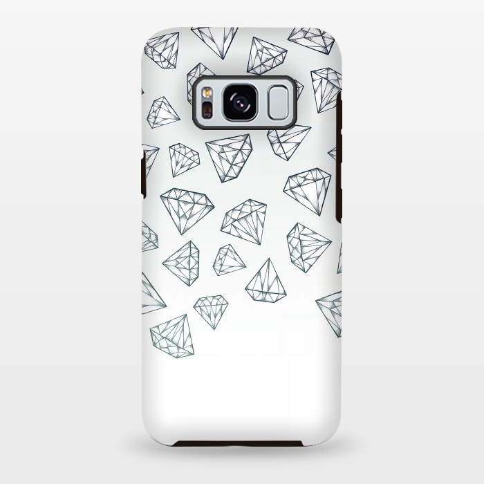 Galaxy S8 plus StrongFit Diamond Shower by Barlena