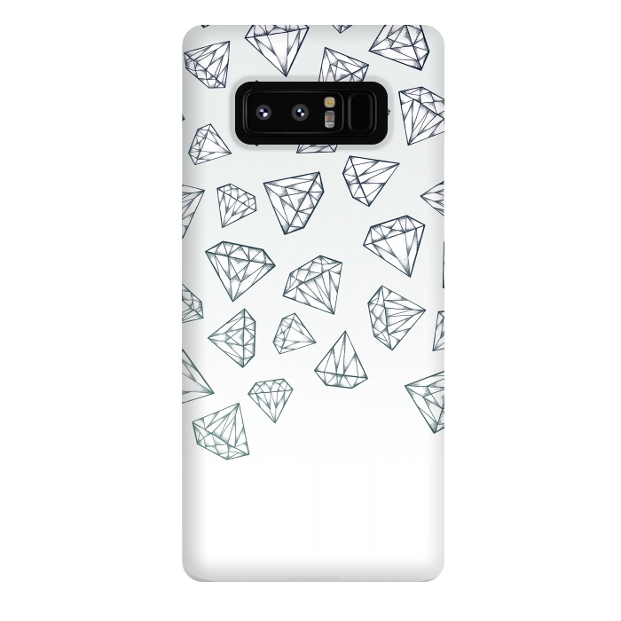 Galaxy Note 8 StrongFit Diamond Shower by Barlena