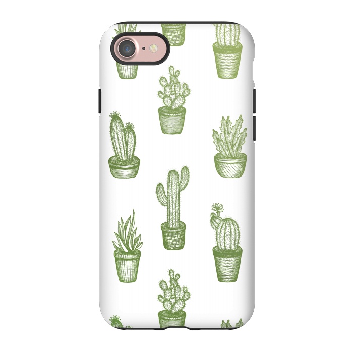 iPhone 7 StrongFit Succulents by Barlena