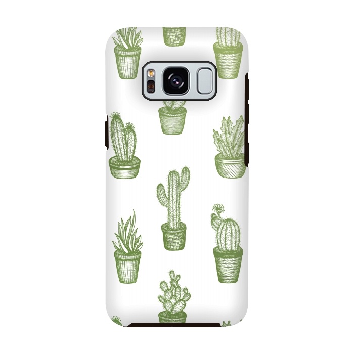 Galaxy S8 StrongFit Succulents by Barlena