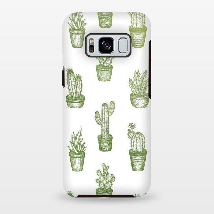 Galaxy S8 plus StrongFit Succulents by Barlena