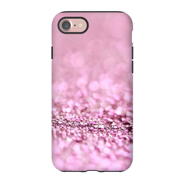 iPhone 7 StrongFit Rose Gold Blush Glitter by  Utart