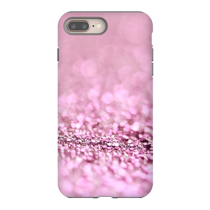 iPhone 7 plus StrongFit Rose Gold Blush Glitter by  Utart