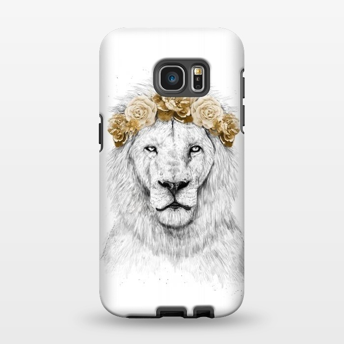 Galaxy S7 EDGE StrongFit Festival lion II by Balazs Solti