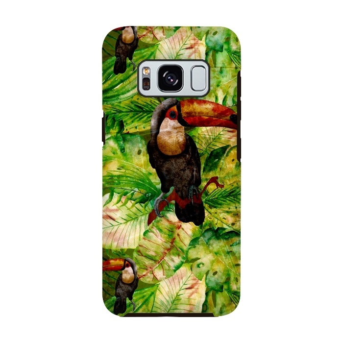 Galaxy S8 StrongFit Tropical Jungle Bird by  Utart