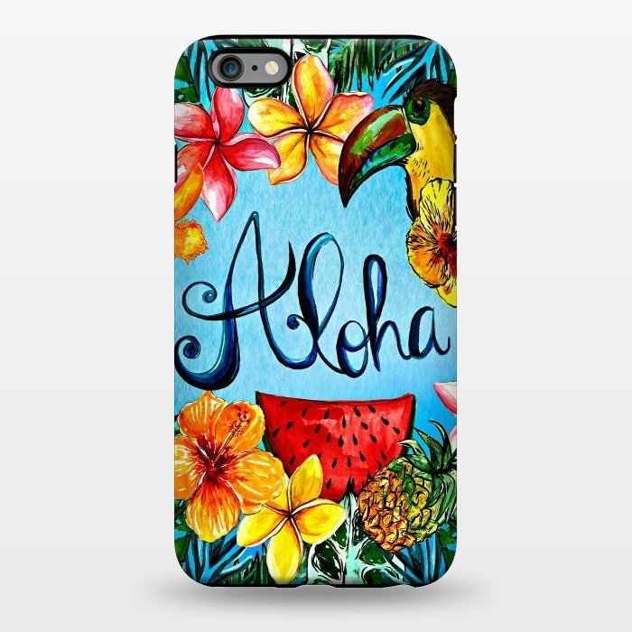 iPhone 6/6s plus StrongFit Aloha Tropical Fruits by  Utart