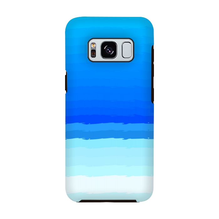 Galaxy S8 StrongFit blue shaded lines shades by MALLIKA