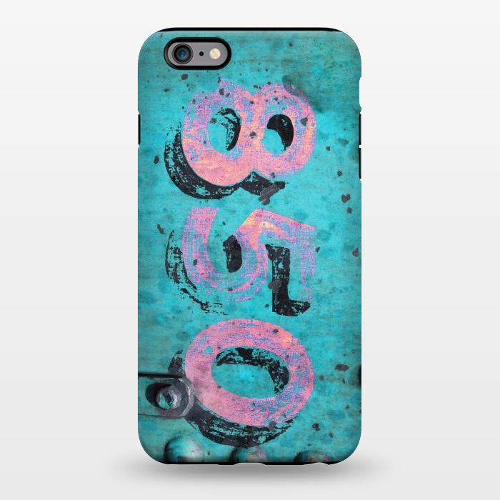 iPhone 6/6s plus StrongFit Number 850 Spray Paint Grunge by Andrea Haase