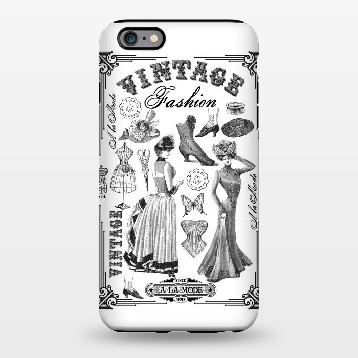 iPhone 6/6s plus StrongFit Vintage Fashion Ladies by Andrea Haase