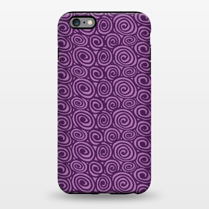 iPhone 6/6s plus StrongFit Spiral pattern by Laura Nagel