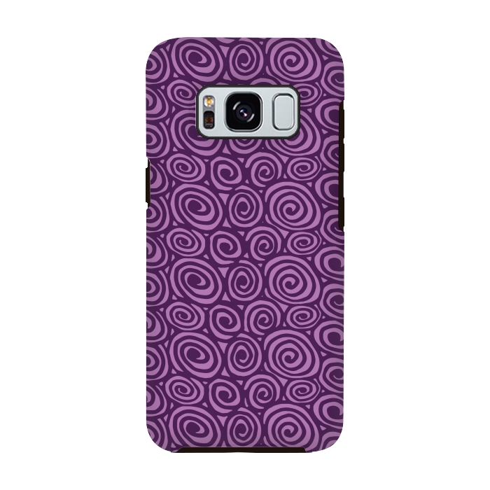 Galaxy S8 StrongFit Spiral pattern by Laura Nagel