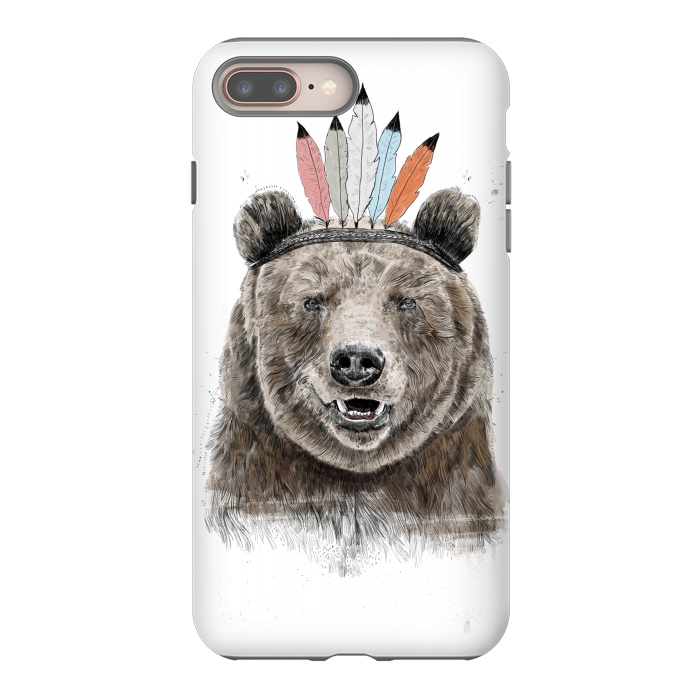 iPhone 7 plus StrongFit Festival bear by Balazs Solti
