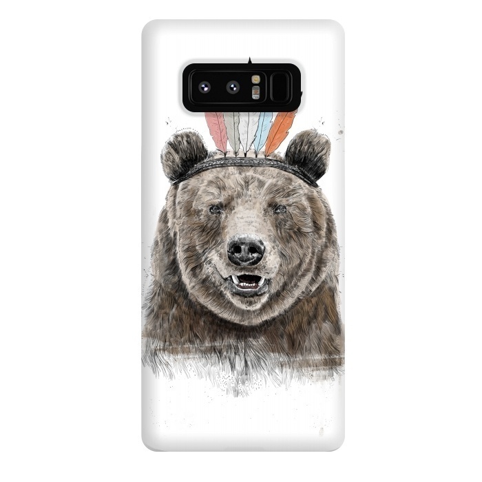 Galaxy Note 8 StrongFit Festival bear by Balazs Solti