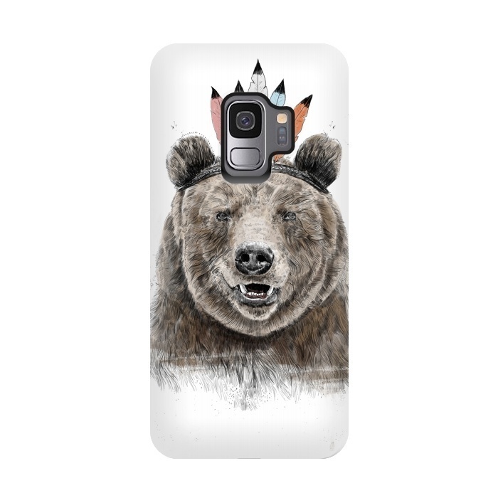 Galaxy S9 StrongFit Festival bear by Balazs Solti