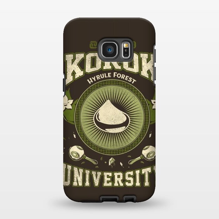 Galaxy S7 EDGE StrongFit Korok University by Ilustrata