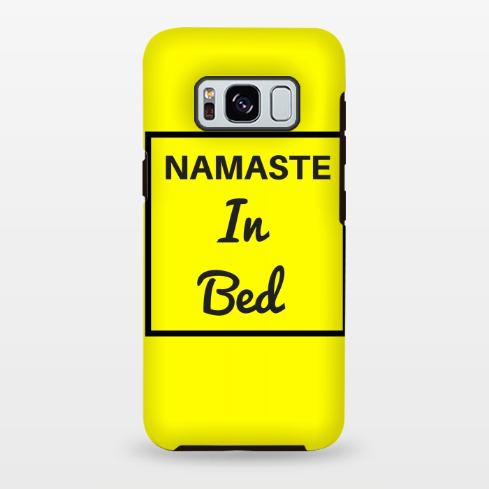 Galaxy S8 plus StrongFit namaste in bed by MALLIKA