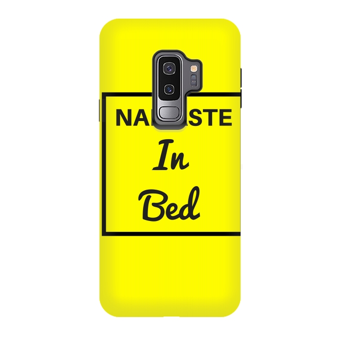 Galaxy S9 plus StrongFit namaste in bed by MALLIKA