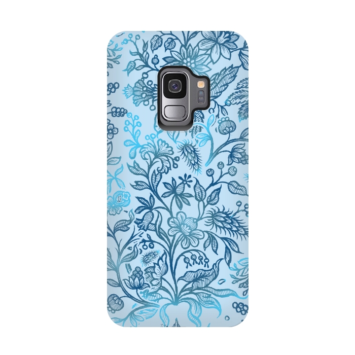 Galaxy S9 StrongFit Flower Style Pattern II by Bledi