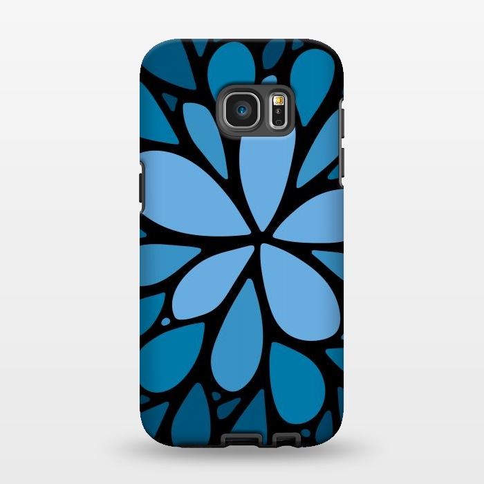 Galaxy S7 EDGE StrongFit Water Flower by Majoih
