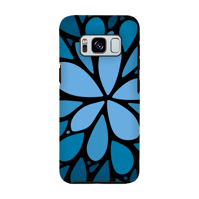 Galaxy S8 StrongFit Water Flower by Majoih