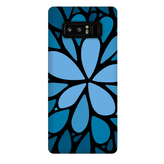 Galaxy Note 8 StrongFit Water Flower by Majoih