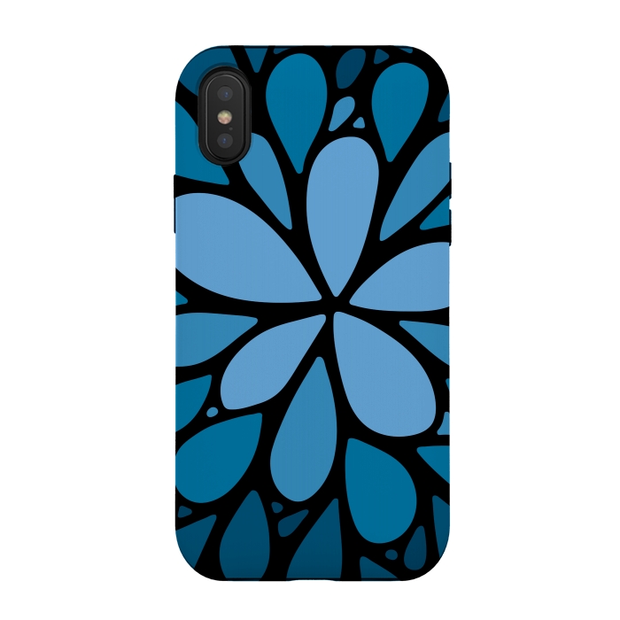 iPhone Xs / X StrongFit Water Flower by Majoih