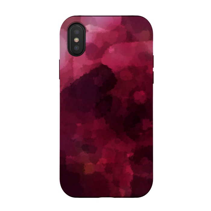 iPhone Xs / X StrongFit Spilled Wine by Majoih